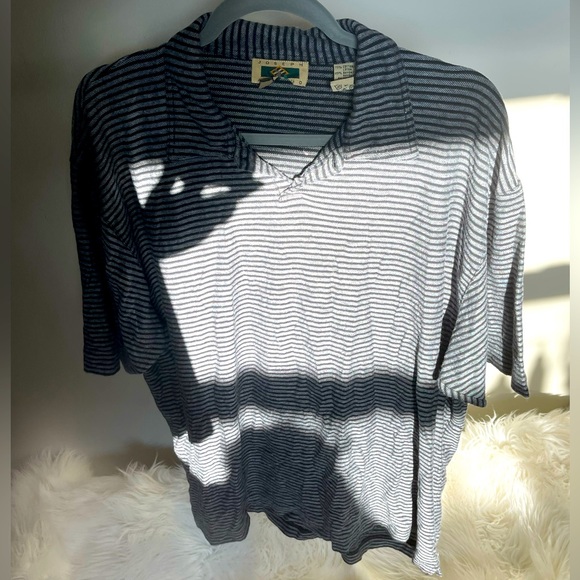 Joseph Abboud- Men’s - XL - black & gray stripes - Picture 3 of 7